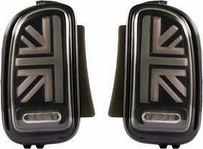 LED Tail Light Compatible For Mini And Cooper Clubman R55 2007-2014 With Animation Sequential Taillights Assembly Rear Turn Signal Lamp(2PCS Smoke)