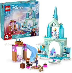 LEGO Disney Frozen Elsa’s Frozen Princess Castle Building Toys Set - Frozen Toys for Kids, Girls & Boys, Ages 4  - Birthday Gift Idea - 43238