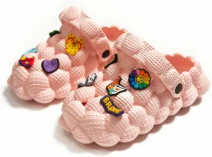 LEPHYON Bubble Slides for Kids Sandals|Golf Ball Slides Shoes|Gargen Clogs Girls|Funny Slippers Boys Comfy Anti-Slip Lightweight Protect Foot