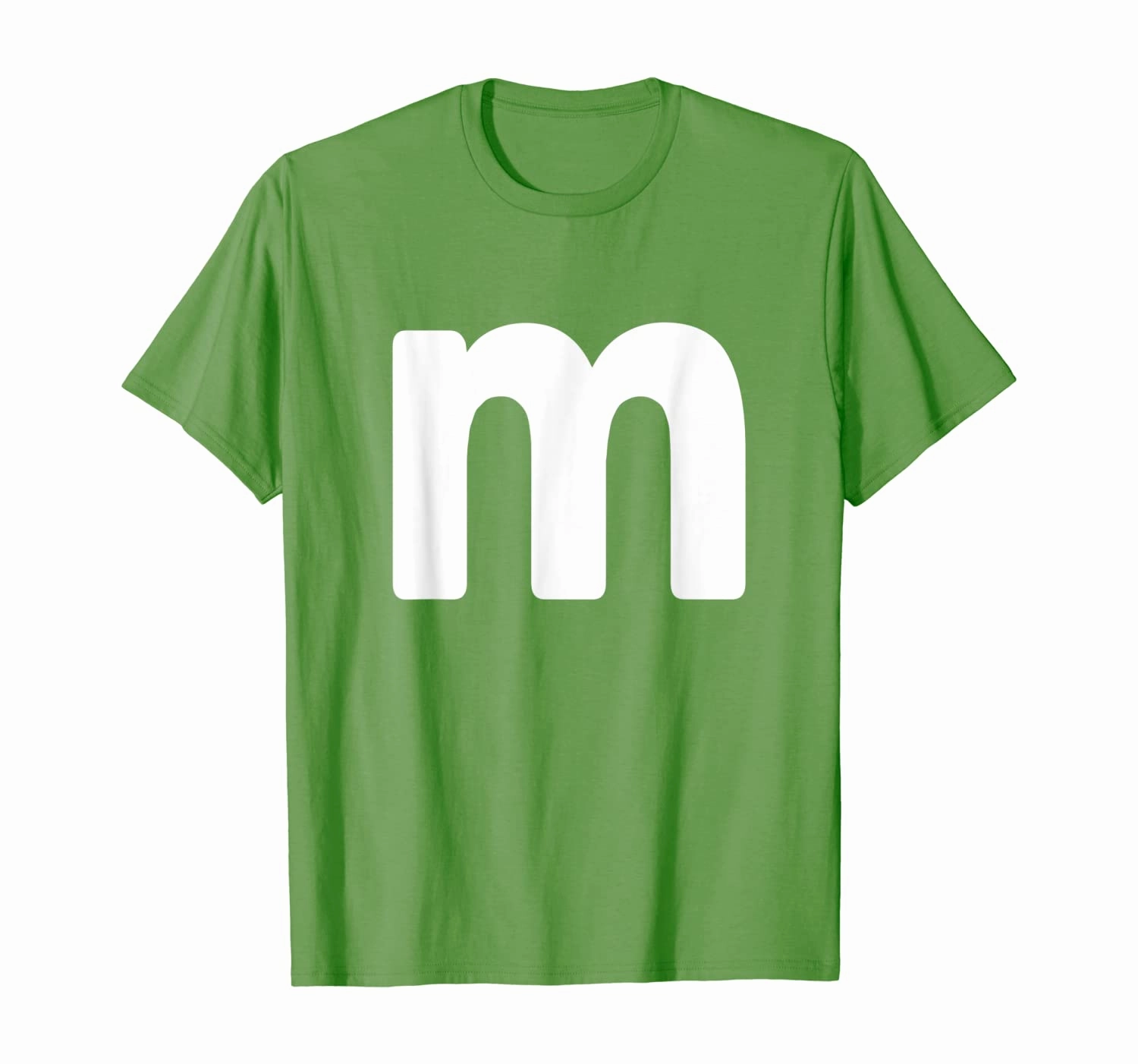 Letter M Shirt Lower Case Alphabet Matching Halloween Gift T-Shirt