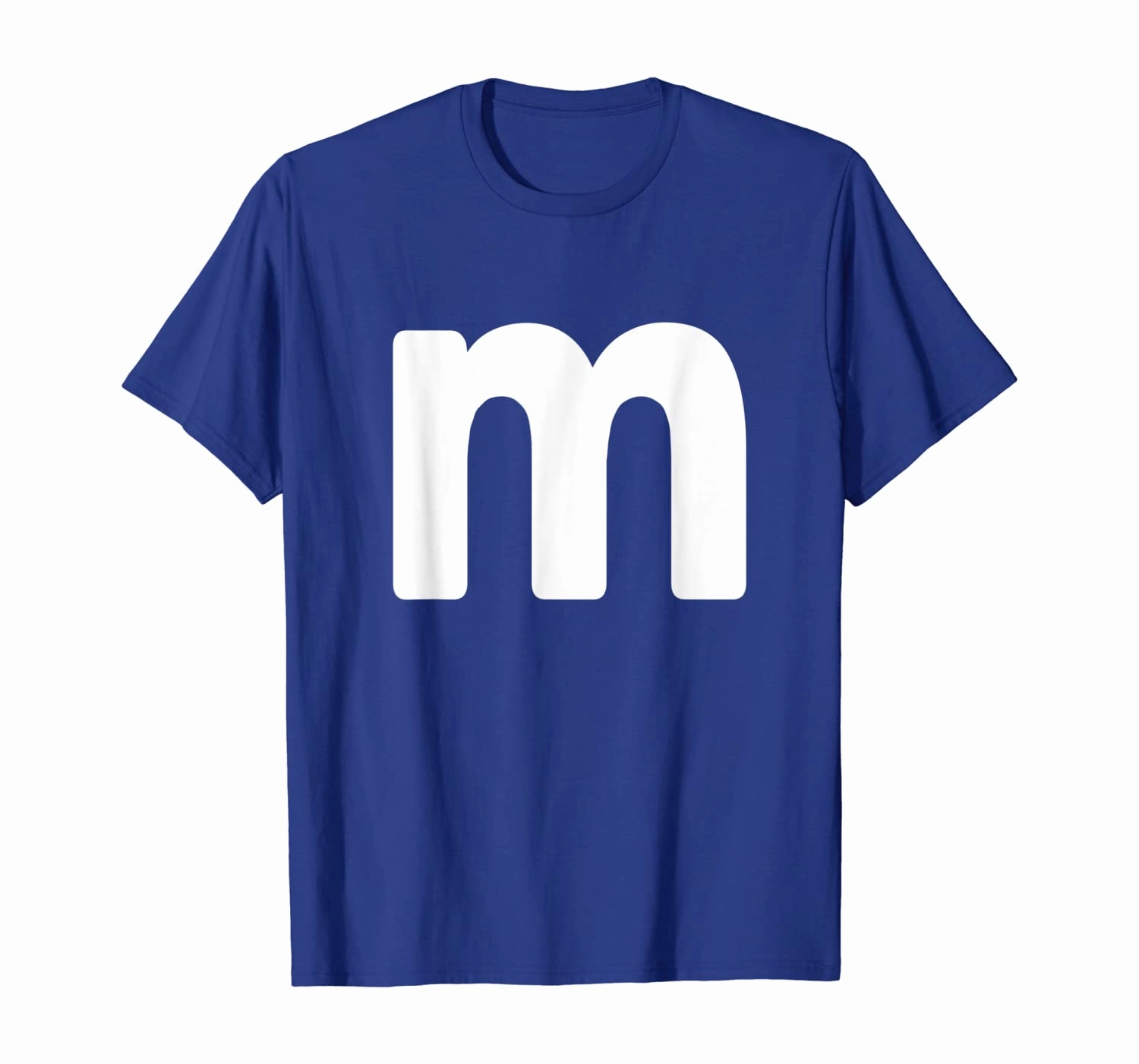 Letter M Shirt Lower Case Alphabet Matching Halloween Gift T-Shirt