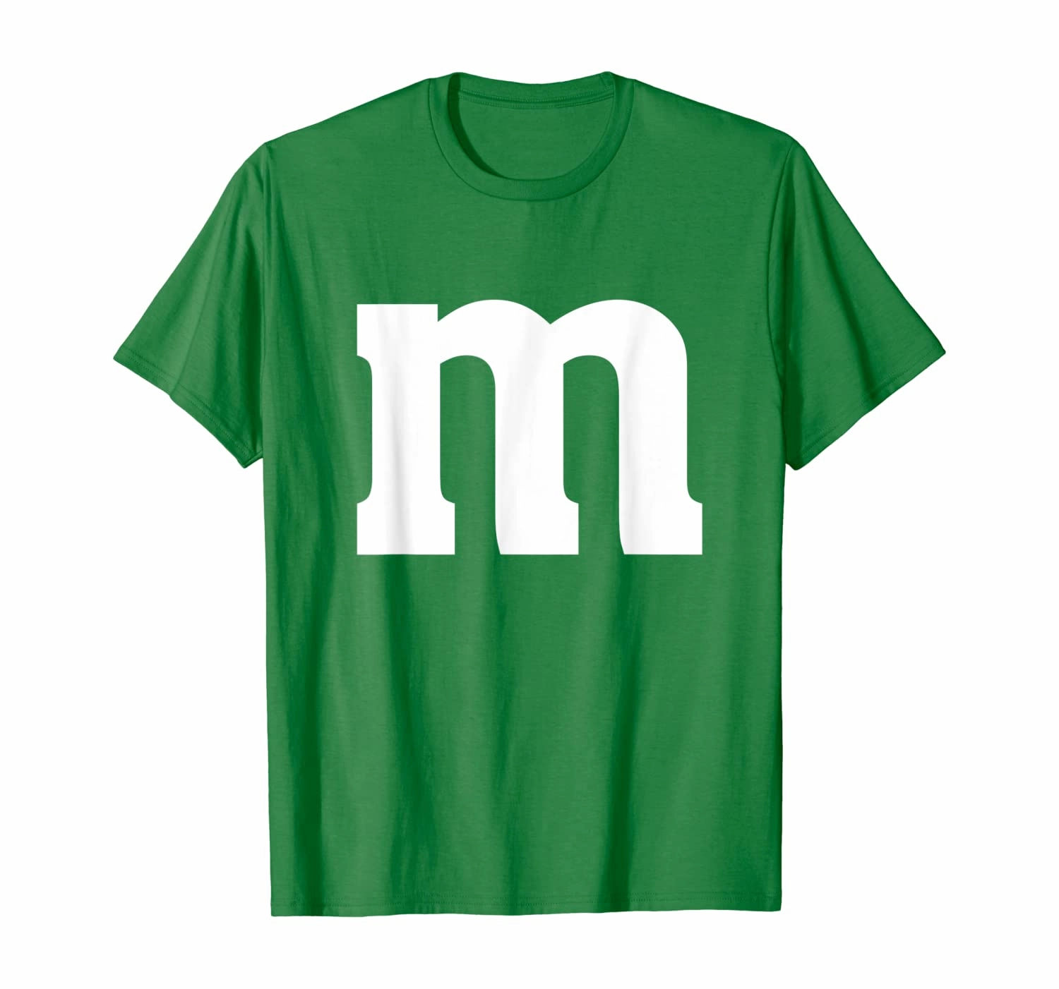 Letter M Shirt Lower Case Halloween Alphabet Costume T-Shirt