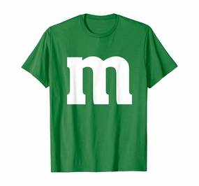 Letter M Shirt Lower Case Halloween Alphabet Costume T-Shirt