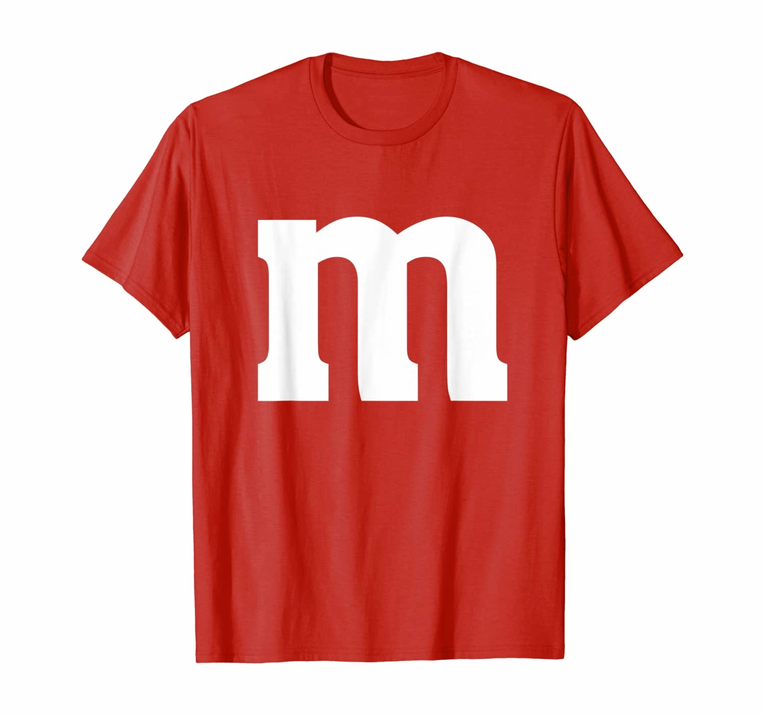 Letter M Shirt Lower Case Halloween Alphabet Costume T-Shirt