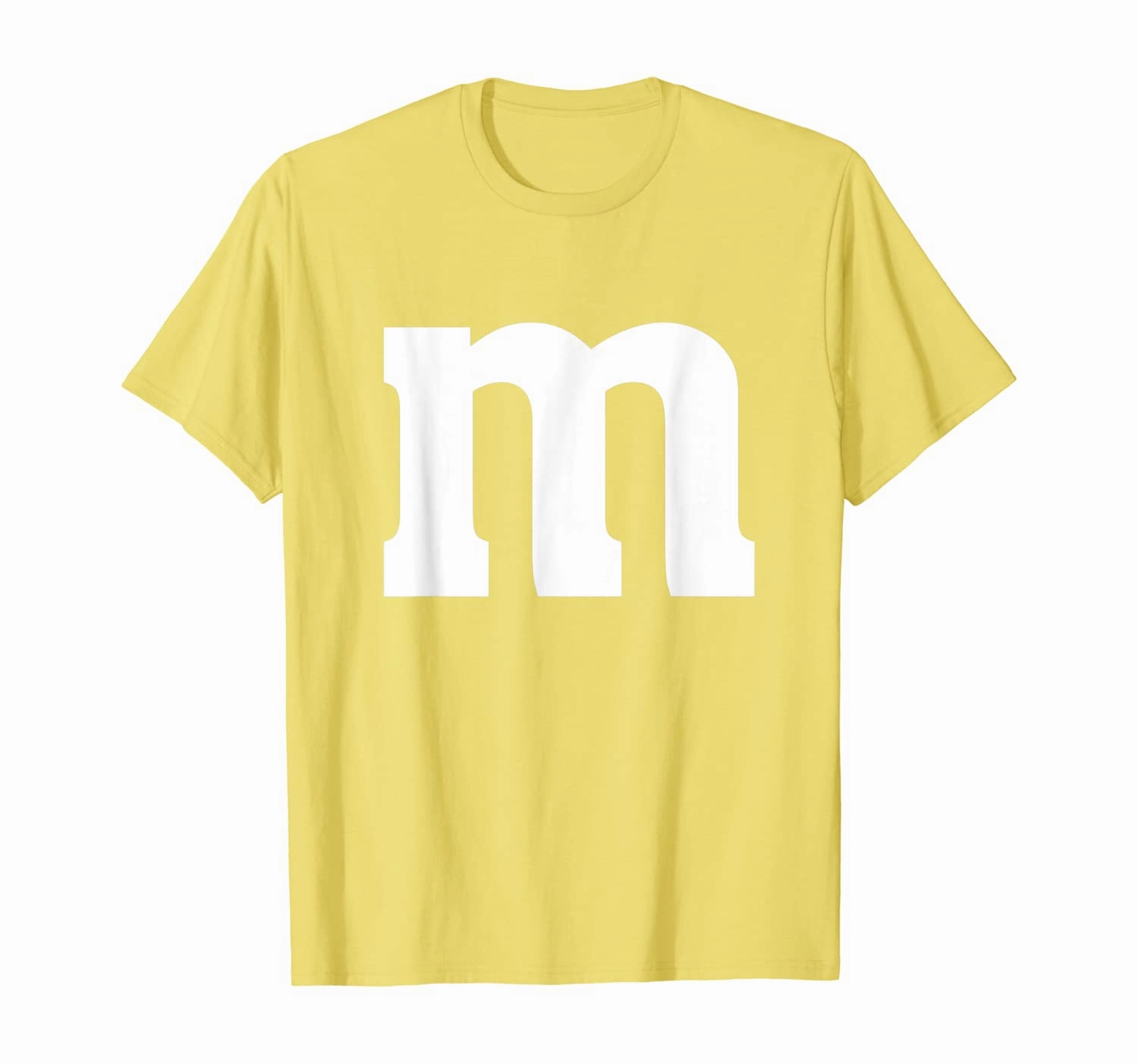 Letter M Shirt Lower Case Halloween Alphabet Costume T-Shirt
