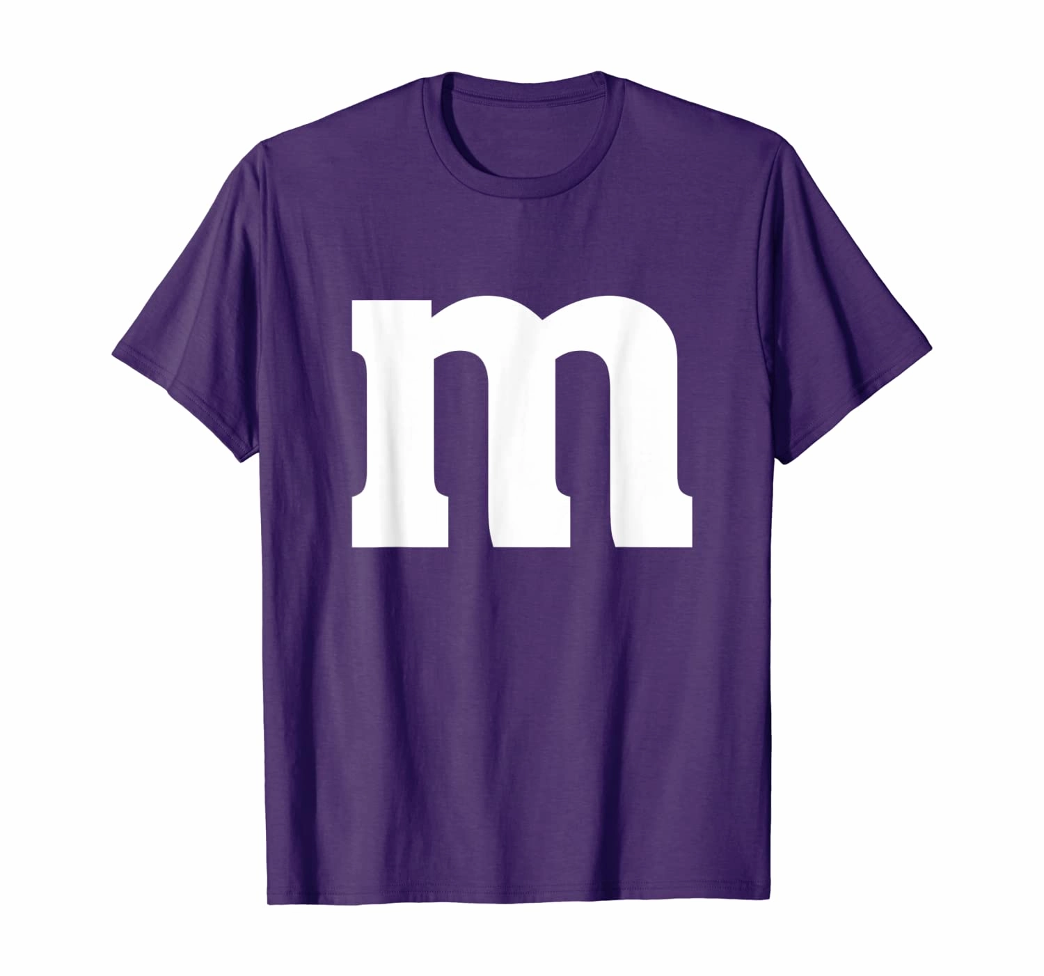 Letter M Shirt Lower Case Halloween Alphabet Costume T-Shirt