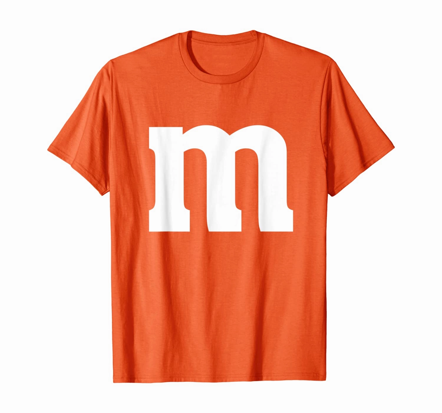 Letter M Shirt Lower Case Halloween Alphabet Costume T-Shirt