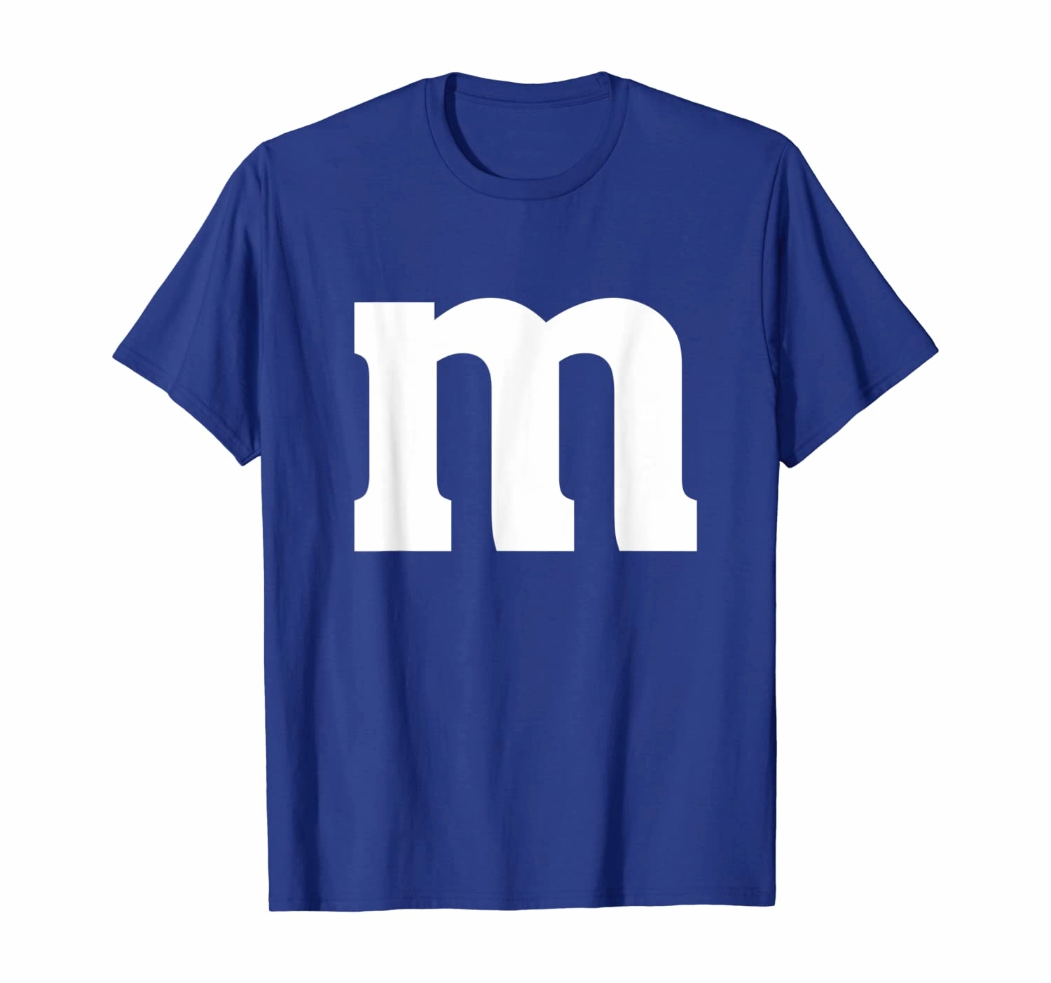 Letter M Shirt Lower Case Halloween Alphabet Costume T-Shirt