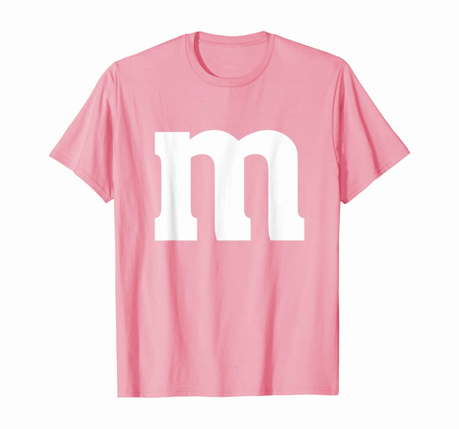 Letter M Shirt Lower Case Halloween Alphabet Costume T-Shirt