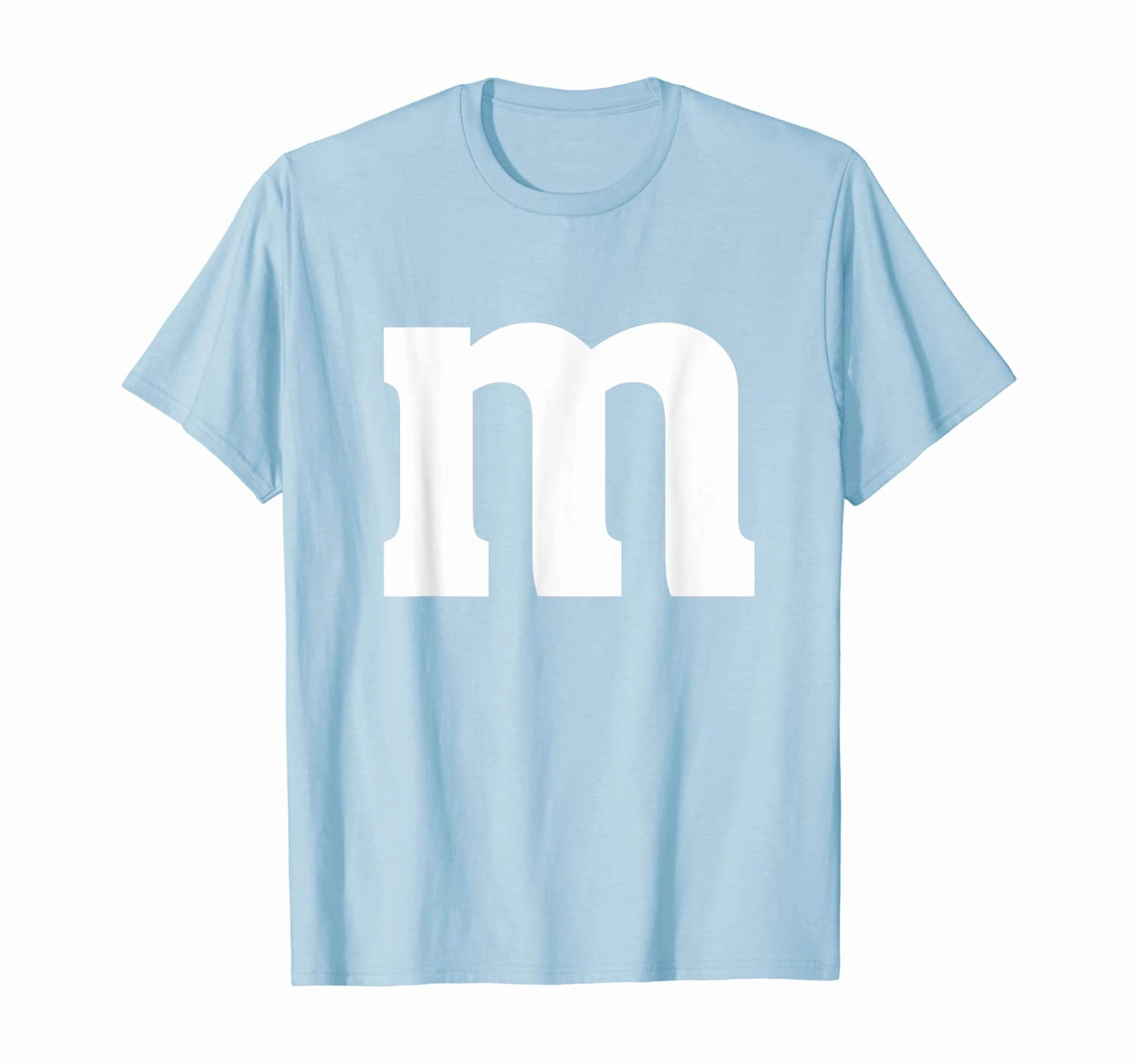 Letter M Shirt Lower Case Halloween Alphabet Costume T-Shirt