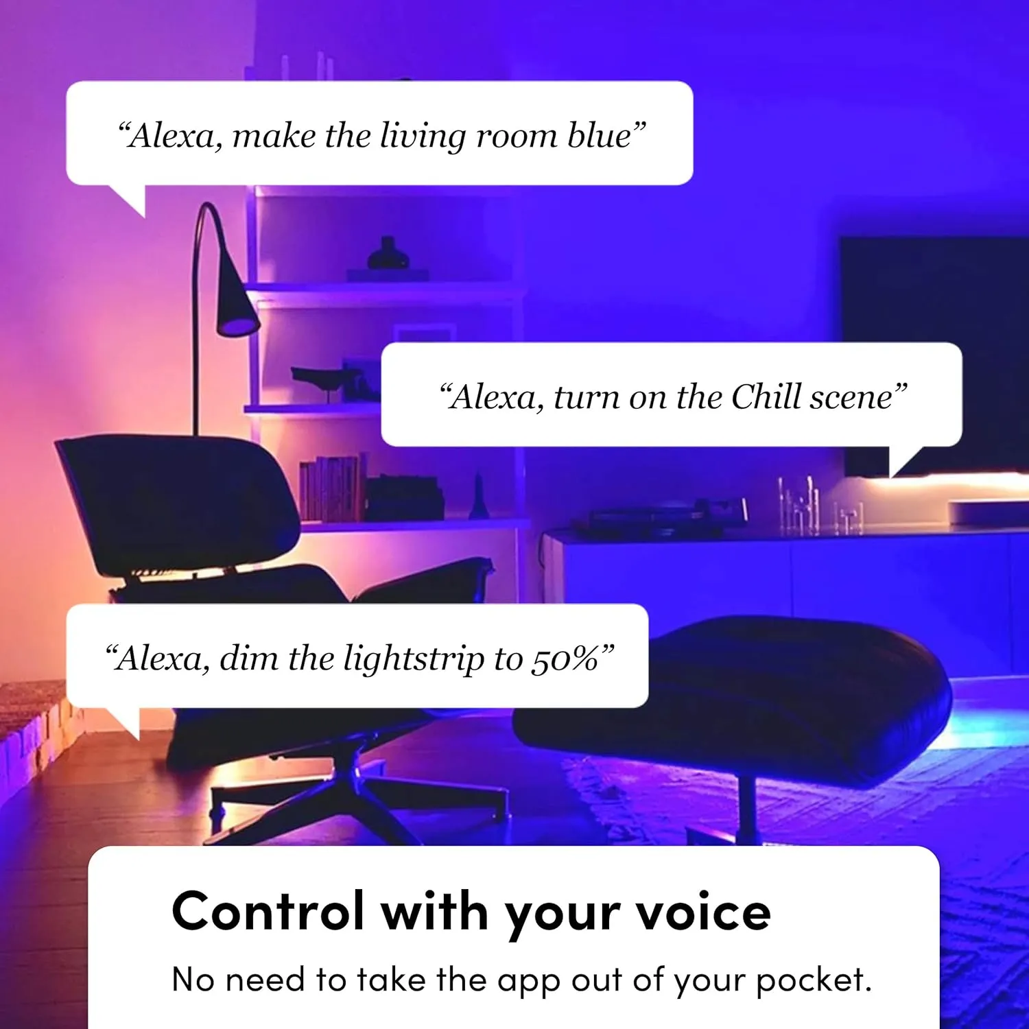 LIFX Lightstrip Color Zones, Wi-Fi Smart LED Light Strip, Full Color with Polychrome Technology™, No Bridge Required, Compatible with Alexa, Hey Google, HomeKit and Siri, 120" Kit