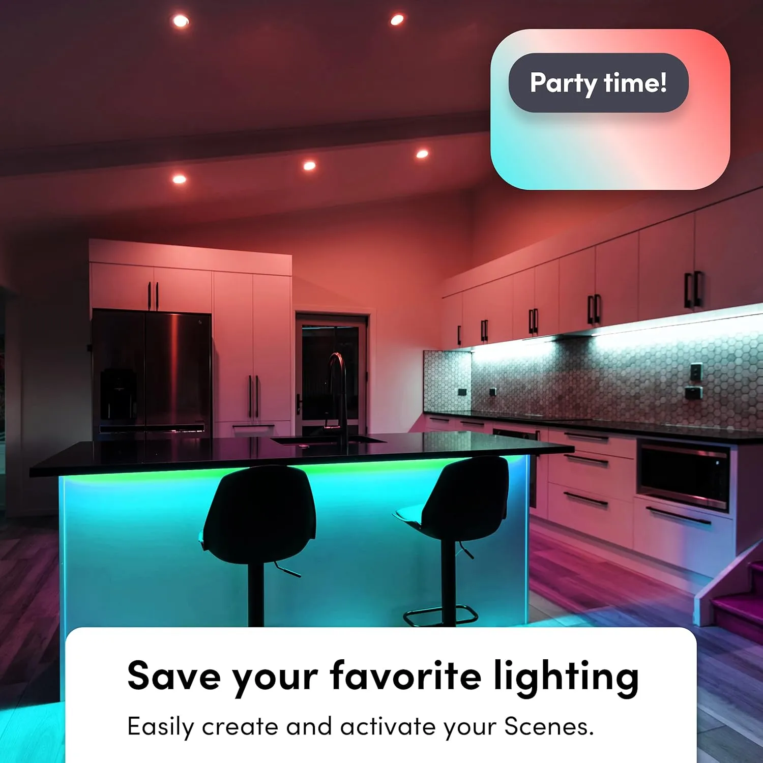 LIFX Lightstrip Color Zones, Wi-Fi Smart LED Light Strip, Full Color with Polychrome Technology™, No Bridge Required, Compatible with Alexa, Hey Google, HomeKit and Siri, 120" Kit