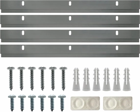 Light Cleats 12 inch - Supports 100 lbs - Heavy Duty Z Clips for Hanging Pictures, Mirrors, and Art