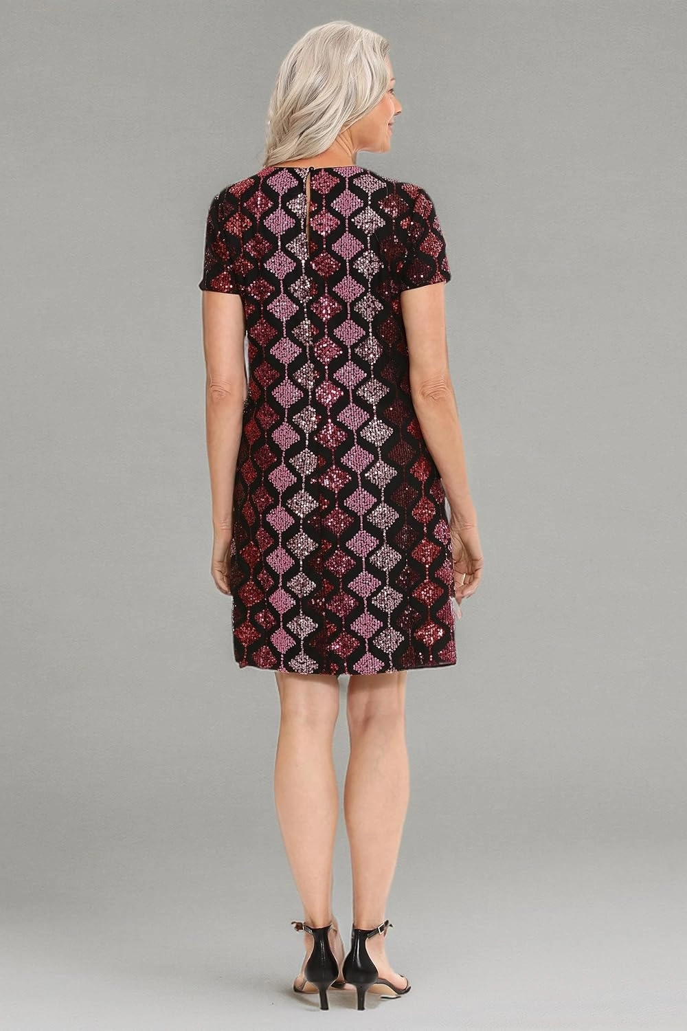 London Times Women's Sequin Dress Occasion Event Party