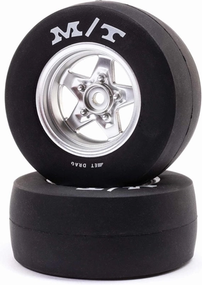 Losi Mickey Thompson Rear Tire Premounted Mini Drag LOS41041 RC Tire