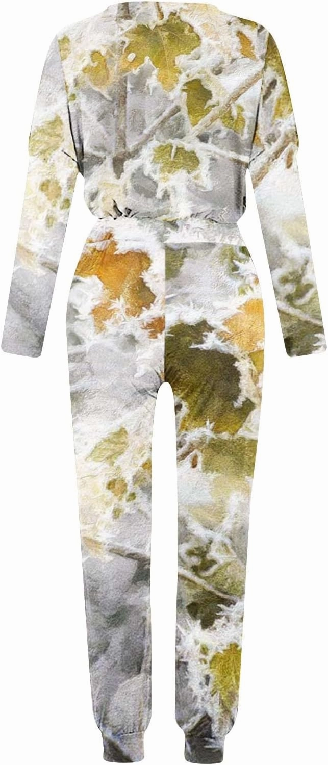Lounge Sets for Women 2025 Crewneck Pullover Top and Long Pants Tracksuit Half Zip Sweatshirt and Wide Leg Sweatpant