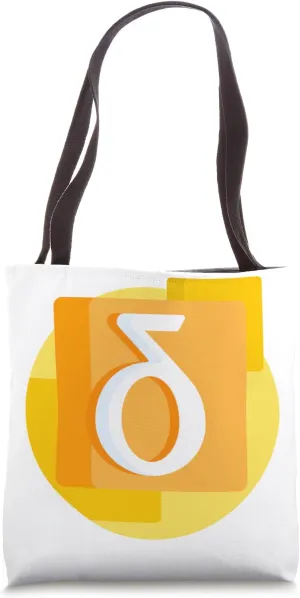 Lower Case Delta - Fourth letter of the Greek alphabet Tote Bag