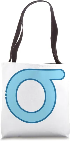 Lower Case Sigma - Eighteenth letter of the Greek alphabet Tote Bag