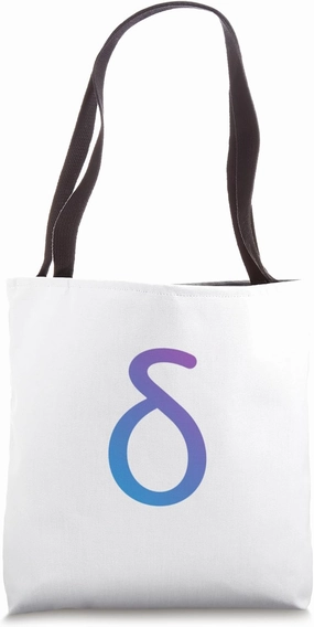 Lower Case Delta - Fourth letter of the Greek alphabet Tote Bag