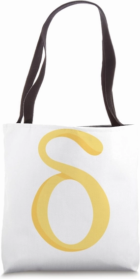 Lower Case Delta - Fourth letter of the Greek alphabet Tote Bag