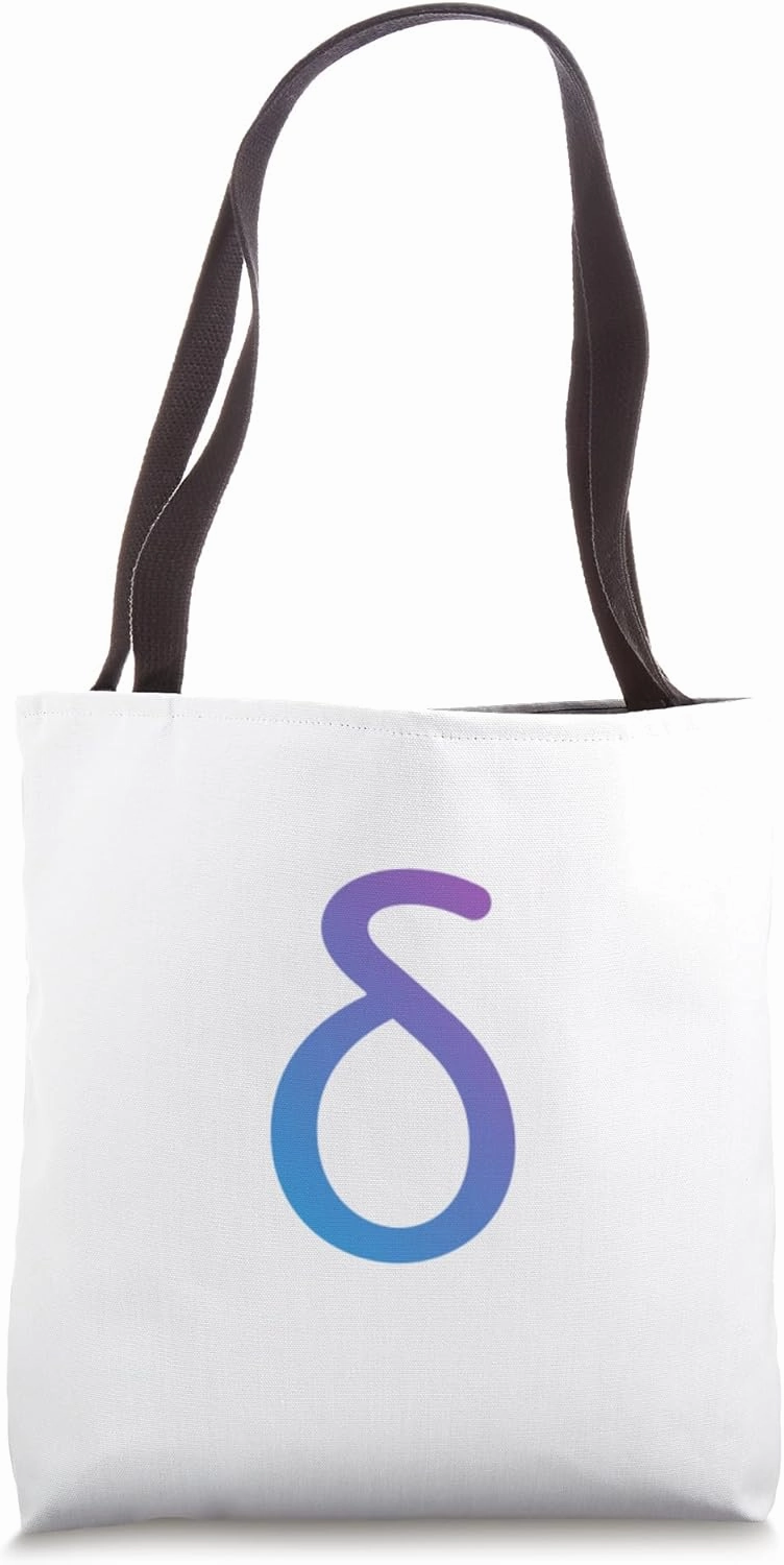 Lower Case Delta - Fourth letter of the Greek alphabet Tote Bag