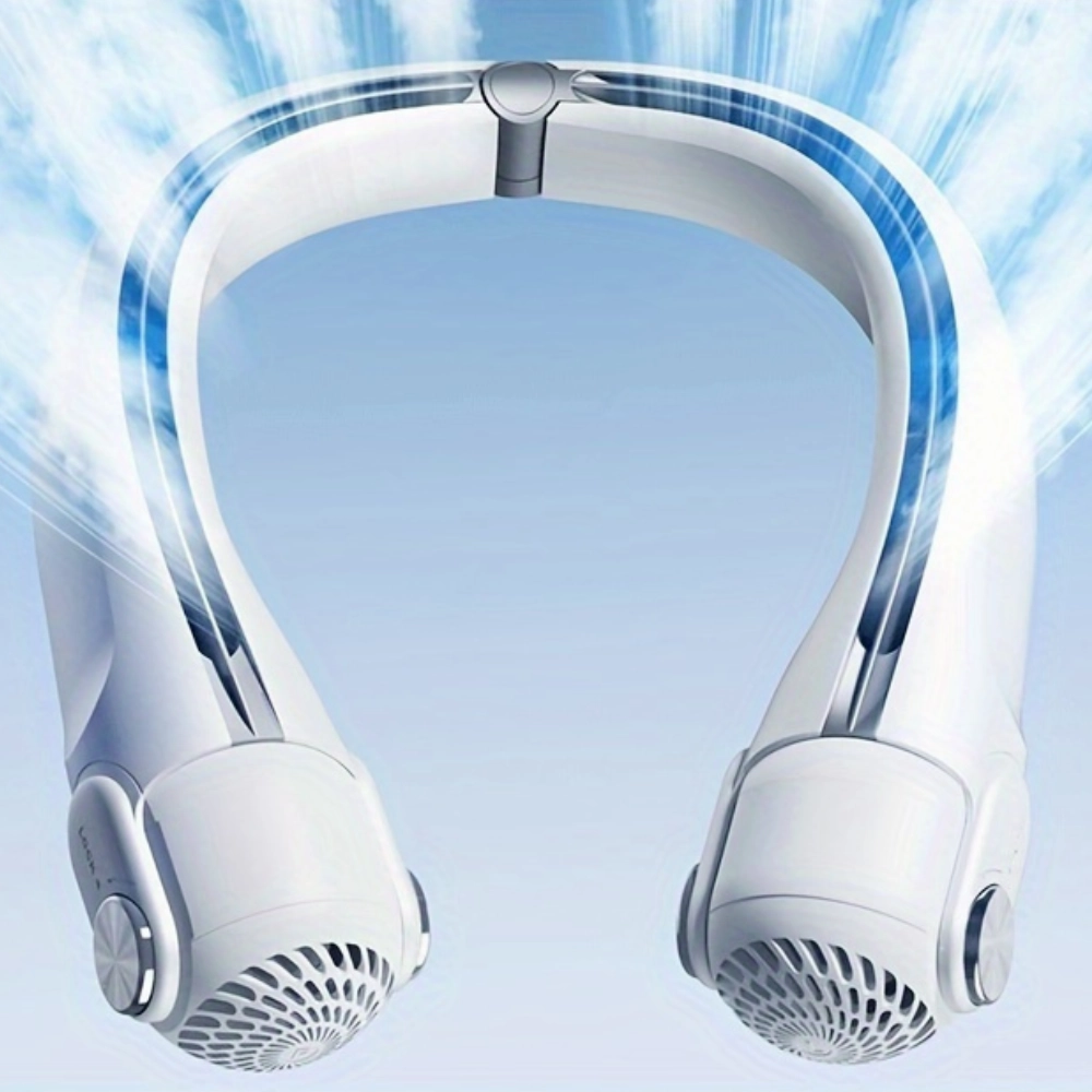 Luxora Wearable Rechargeable Summer Travel Neck Cooling Fan