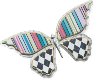 MACKENZIE-CHILDS Always Flowers Outdoor Butterfly Wall Decor
