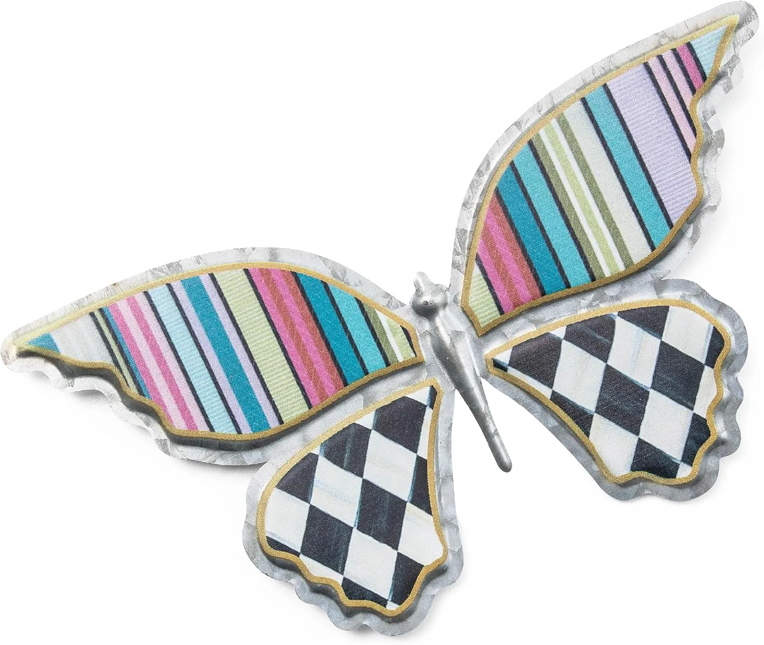 MACKENZIE-CHILDS Always Flowers Outdoor Butterfly Wall Decor