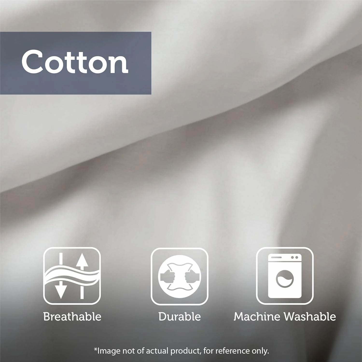 Madison Park Cozy Cotton Comforter Set Casual Modern Design All Season Bedding, Matching Shams, Full/Queen (90 in x 90 in), White 3 Piece
