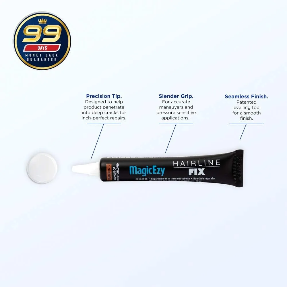 MagicEzy Hairline Fix - (Matterhorn White) - Gelcoat Repair Kit - Fix Cracks and Scratches Like a Pro - Fiberglass Boat Repair Kit - Boats, Jet Skis