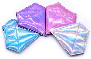 Makeup Mirror 4pc Diamond Shape Makeup Mirror Portable Hand Mirror Foldable Magnifying Vanity Mirror Cosmetic Compact Mirror Makeup Tools Makeup Mirror