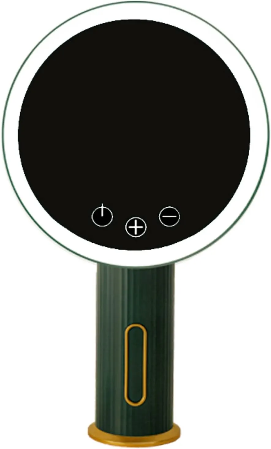 Makeup Mirror With Light, Tabletop Makeup Mirror, With LED Brightness Adjustable Portable USB Rechargeable, Portable Cosmetic Mirror, Dressing Table Makeup Mirror, Round Standing Makeup Mirror Make-up