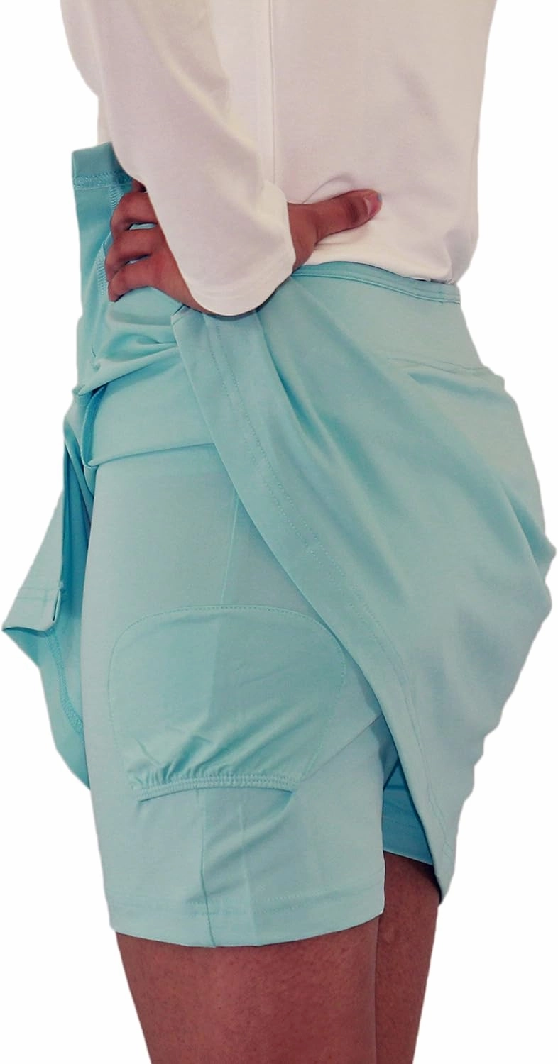Maks Ladies Running Cycling Tennis Athletic Skirt Skort