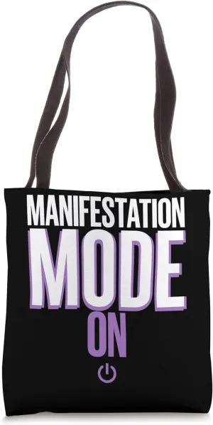 Manifestation Vision Board Goal Setting Dream Big Visualize Tote Bag