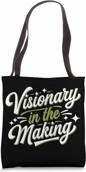 Manifestation Vision Board Goal Setting Dream Big Visualize Tote Bag