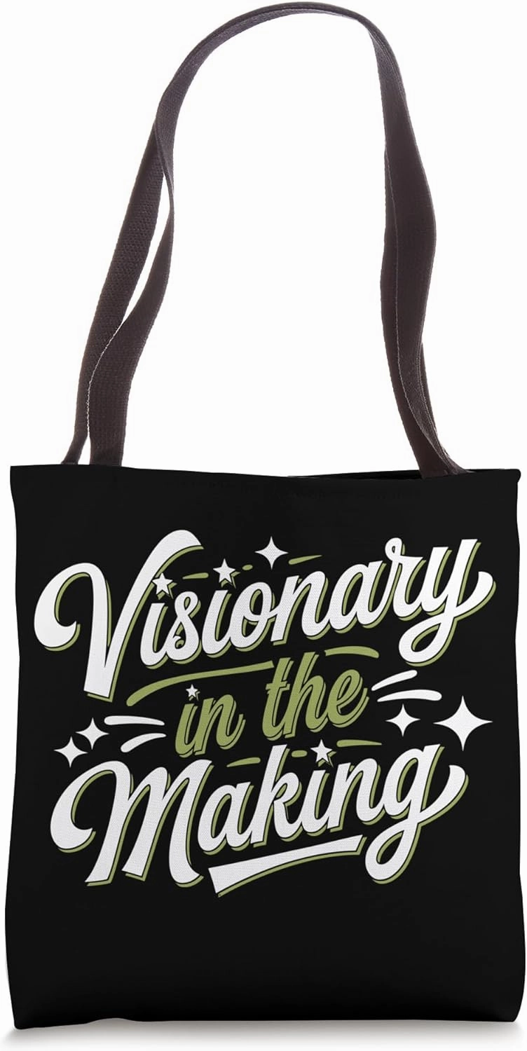 Manifestation Vision Board Goal Setting Dream Big Visualize Tote Bag