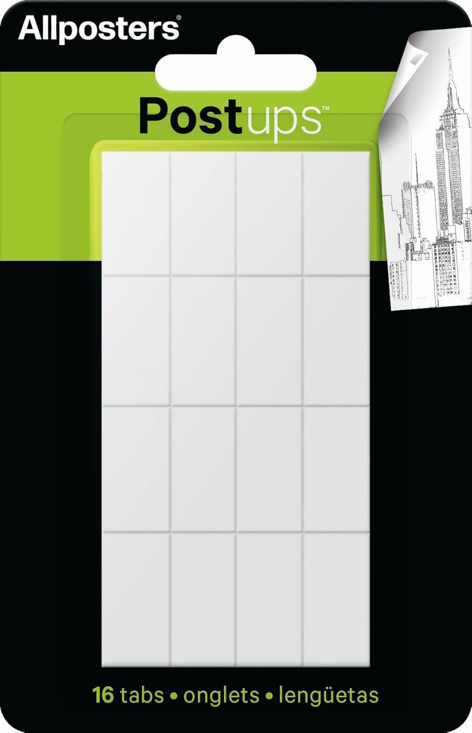 Map - USA Time Zones Wall Poster with Push Pins
