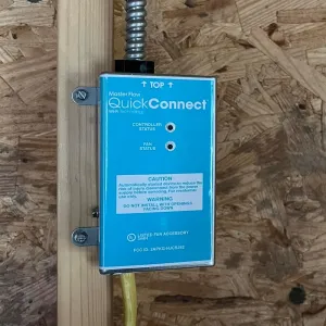 Master Flow GAF Wi-Fi Control Module with QuickConnect Wi-Fi Technology - for Power Attic Vents, Control Humidistat & Thermostat Remotely via App, Works with Android & iOS, Easy Setup