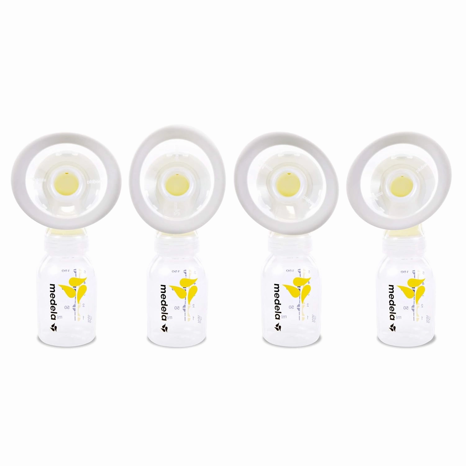 Medela Medela Breast Shields - PersonalFit Flex, 21mm Medela Breast Shield Shaped Around You for Comfortable and Efficient Pumping, Made Without BPA, Pack of 2 Breastshields, Clear, 21mm