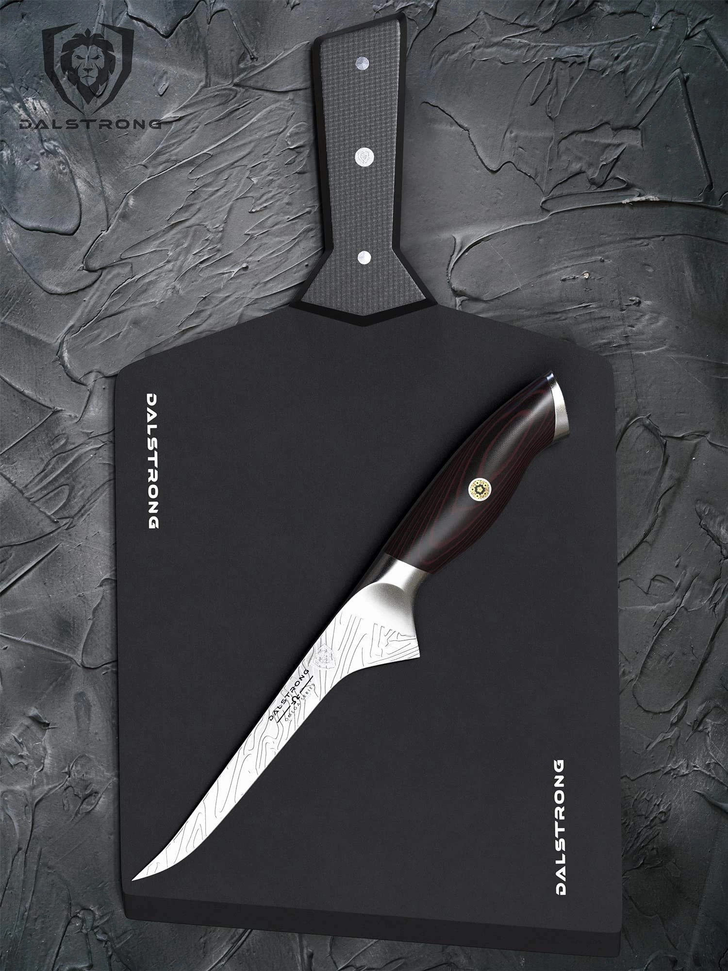 Medium Cutting Board | Infinity Series | Obsidian Black | Dalstrong ©