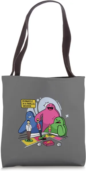 Meeples in Alternate Reality,Parallel Universe of Board Game Tote Bag