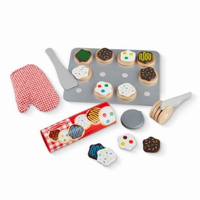Melissa & Doug Slice & Bake Cookie Set - Wooden Play Food