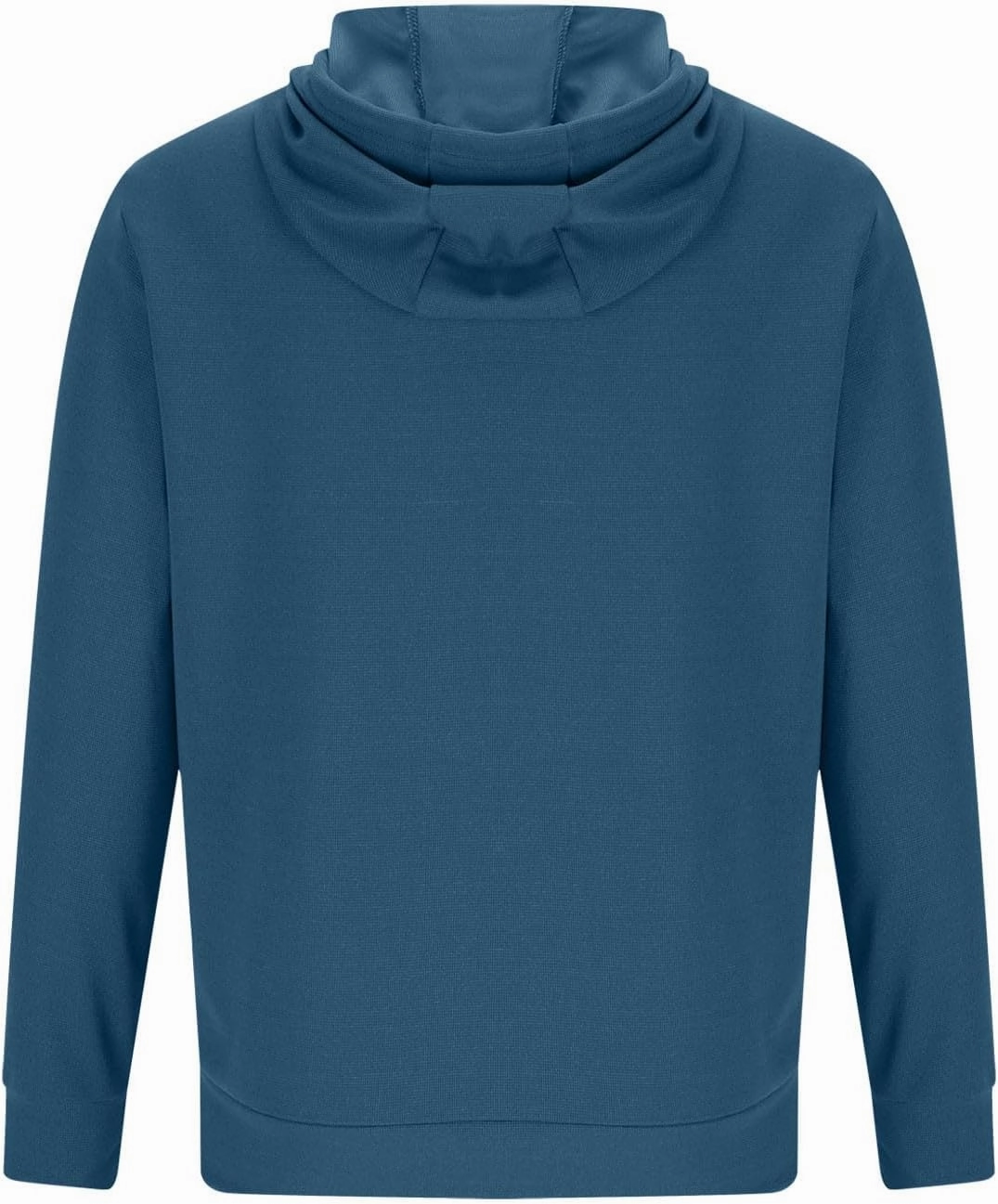 Men Hoodies Waffle Knit Solid Color Fashion Sweatshirts Long Sleeve Comfy Lightweight Hooded Sweatshirt