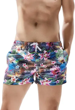 Mens Swim Trunks Trunks with Quick Dry Beach Shorts with Pockets Swim Trunks Men Mens Swim Trunks Summer Cool Quick