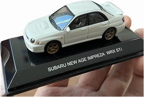 Metal Vehicles Toys 1:64 for Subaru Impreza 7 Seventh Generation WRX Sti Classic Alloy Car Model Entryway Display Home Or Office Décor