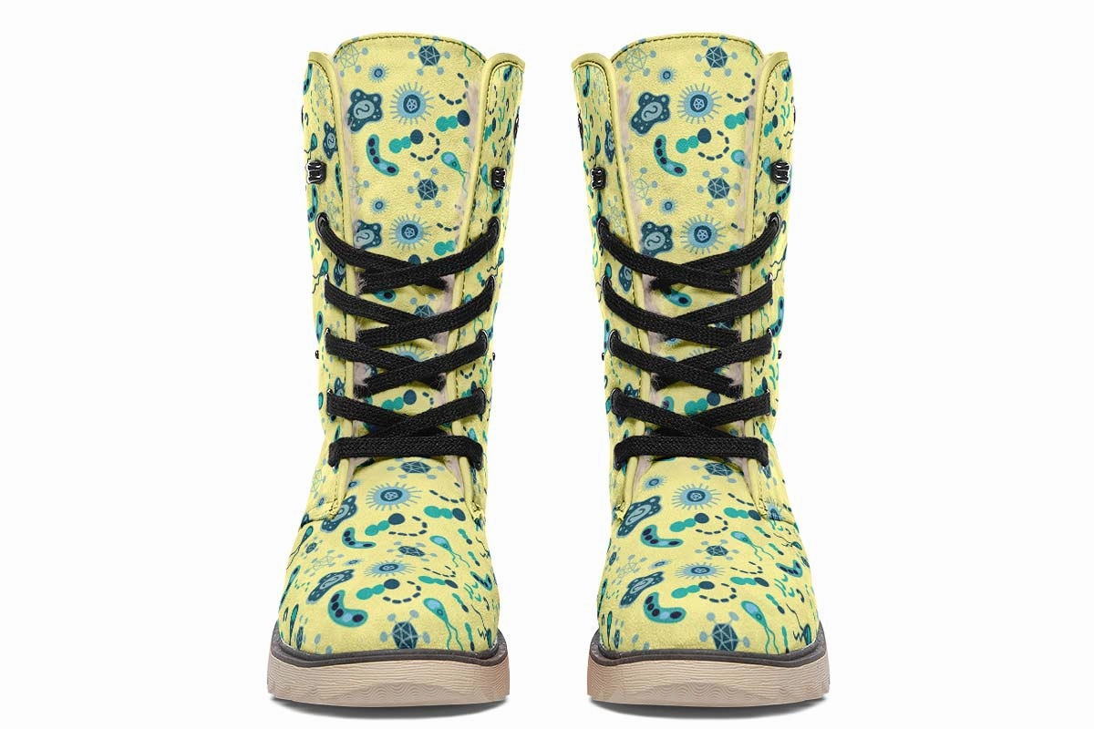 Microbiology Pattern Polar Vibe Boots