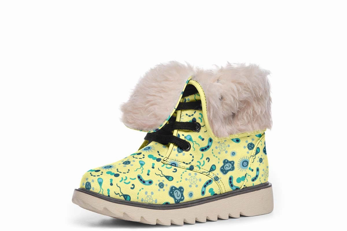 Microbiology Pattern Polar Vibe Boots
