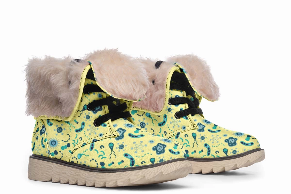 Microbiology Pattern Polar Vibe Boots