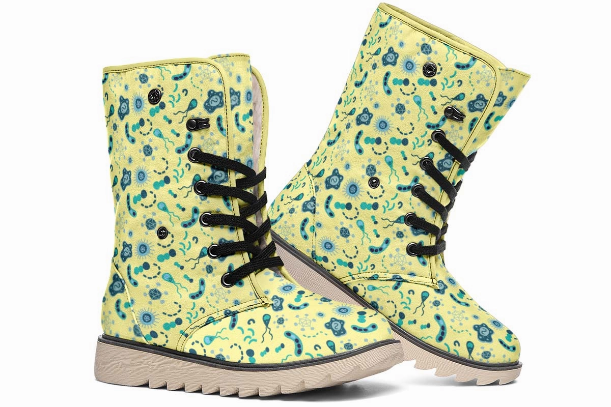 Microbiology Pattern Polar Vibe Boots