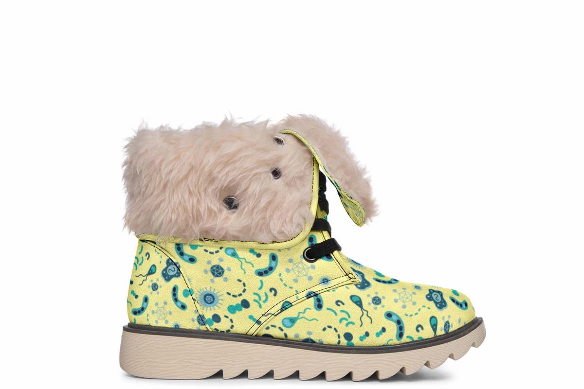 Microbiology Pattern Polar Vibe Boots